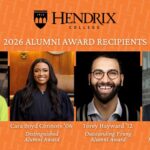 Hendrix Alumni Association announces 2026 award recipients